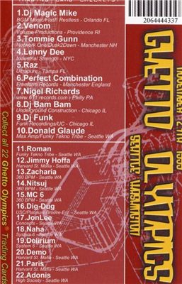 Ghetto Olympics trading-card checklist