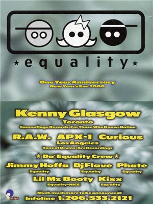 Equality One Year Anniversary - New Year's Eve 2000