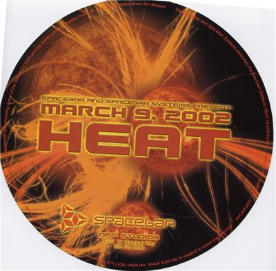 Spacebar - Heat (front)