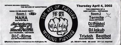 Return of Audiotronic / Naha CD release