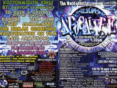 Apocalypse NYE (lineup)