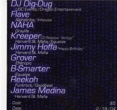 Holla 3.0 (back lineup)