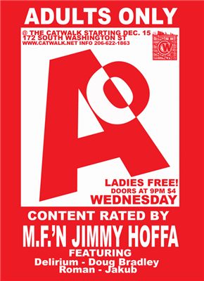 Adults Only Wednesdays (content rated by M.F.'n Jimmy Hoffa)