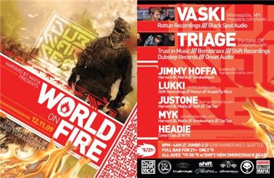 Harvard St Mafia presents World On Fire