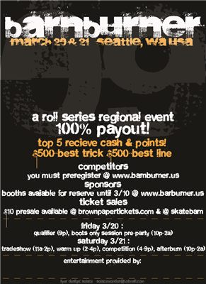 Barnburner 09 (skate event, back)