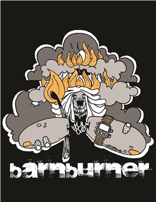 Barnburner 09 (charcoal art)