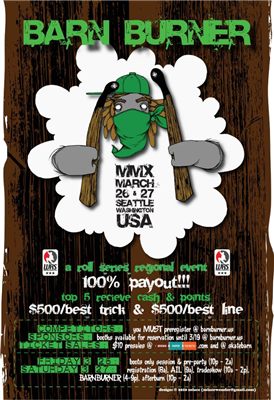 Barn Burner MMX (1-sided)