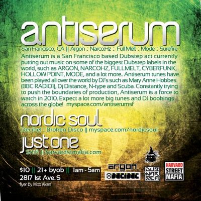Bassnectar Afterhours (back)