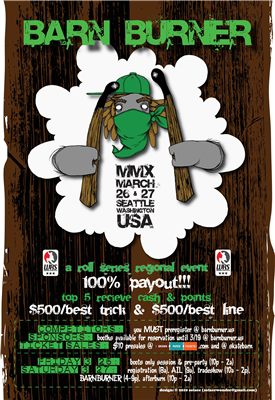 Barn Burner MMX poster