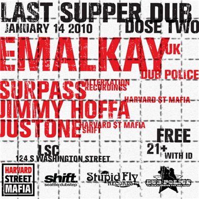 Last Supper Dub: Dose Two (back)