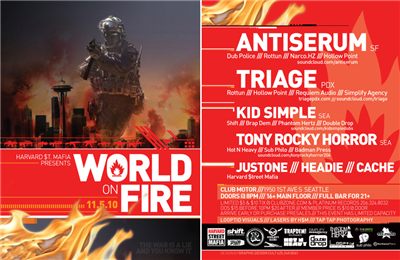 HSM - World On Fire 2 (front+back)