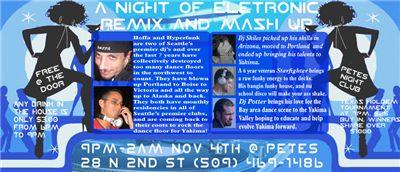 A Night of Electronic Remix and Mash Up