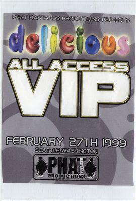 VIP badge - Delicious (Phat Bastards Productions)