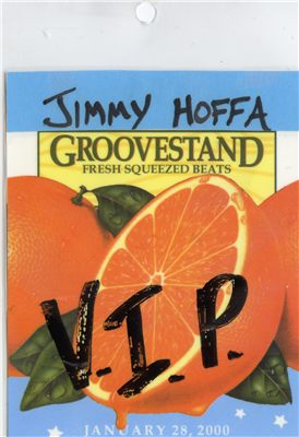 VIP badge - Groovestand (Jimmy Hoffa)