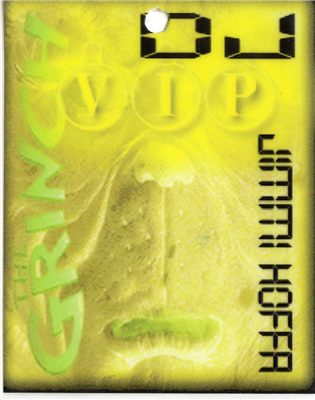 DJ VIP badge - The Grinch (Jimmi Hoffa)